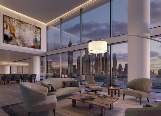 Căn hộ đắt đỏ nhất Dubai là 1 trong 3 căn Penthouse nằm trong One Palm, một dự án cao ốc với tổng cộng 90 căn hộ cao cấp.