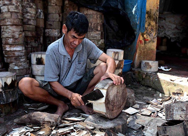 Làng làm đồ chơi trung thu ở Hưng Yên tất bật vào mùa - 9