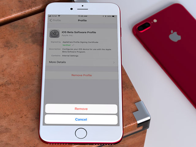 Cách loại bỏ tiểu sử iOS 11 beta để lên đời iOS 11 chính thức