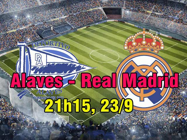 Alaves – Real Madrid: Ronaldo giải hạn nơi đất khách