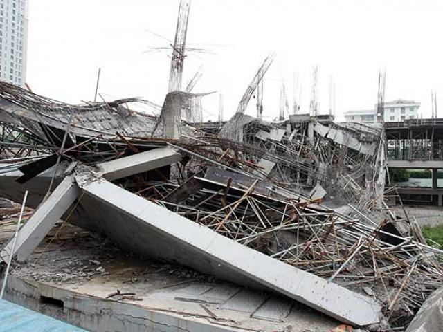Sốc: Trường mầm non ở Hà Nội bất ngờ đổ sập