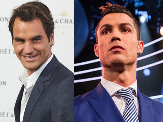 VĐV ”pin khỏe nhất” 2017: Federer sau Ronaldo, trên muôn người