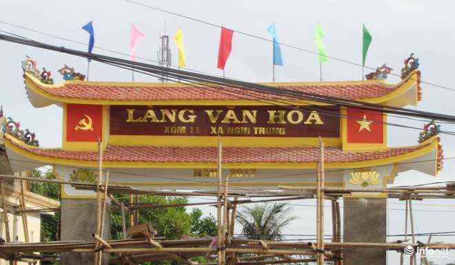 Sự thật về cổng làng có tên &#34;Trung Quốc&#34; ở Nghệ An - 2