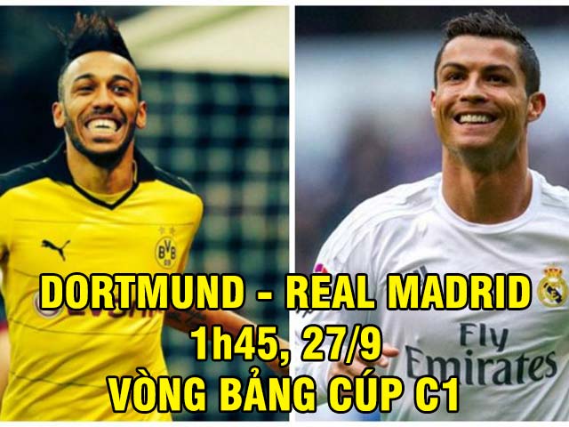 Nhận định bóng đá Dortmund – Real Madrid: Chờ Ronaldo hóa ”siêu nhân” đấu ”người Dơi”