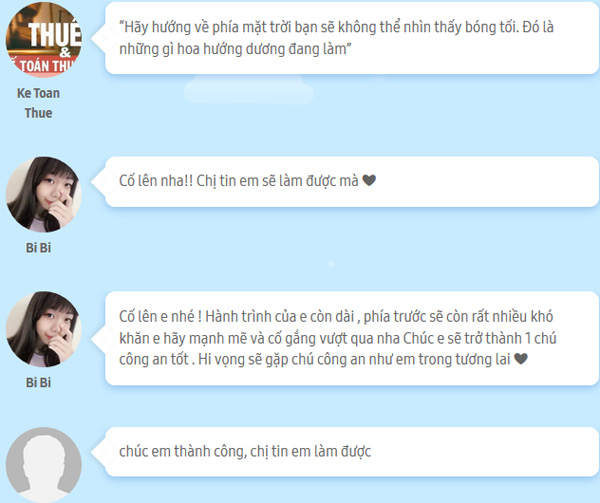 Những tin nhắn động viên thắp sáng ước mơ - 1