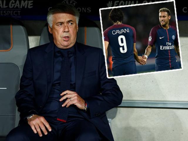 Thuyết âm mưu: PSG khiến Ancelotti mất việc, đón về làm thầy Neymar-Cavani