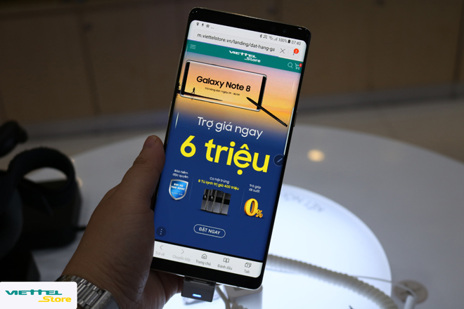 5000 máy Note 8 đã bán ra trong ngày đầu tiên mở bán tại Viettel Store - 3