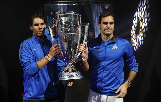 Đẳng cấp Federer, Nadal: Diễn 3 ngày kiếm vài triệu đô - 1