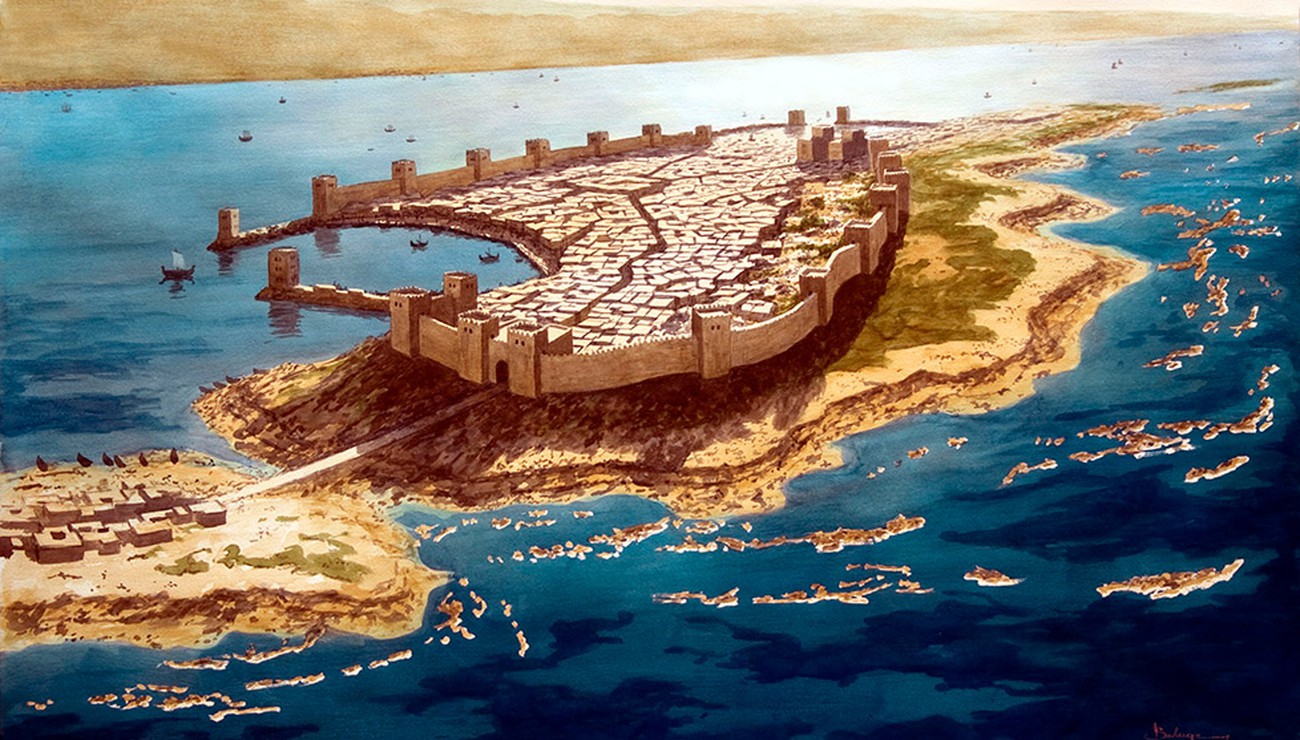 Город тир сохранил свою независимость. Тир древний Финикийский город. Тир город в Финикии. Город тир Финикия в древности. Сидон Финикия.