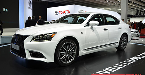 Lexus LS 2013: Hàng tuyển tại Paris 2012 - 1