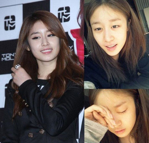 Ngỡ ngàng ảnh sao Hàn trước, sau make up - 1