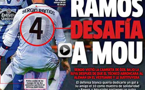Ramos khiêu khích Mou: Real đang loạn - 1