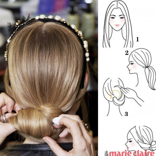 Học nhanh cách làm tóc của siêu mẫu - 10