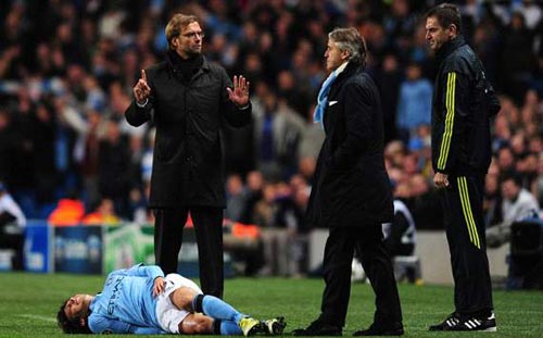 Man City hòa may, Mancini cảm ơn Joe Hart - 3