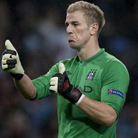Bóng đá - Man City hòa may, Mancini cảm ơn Joe Hart