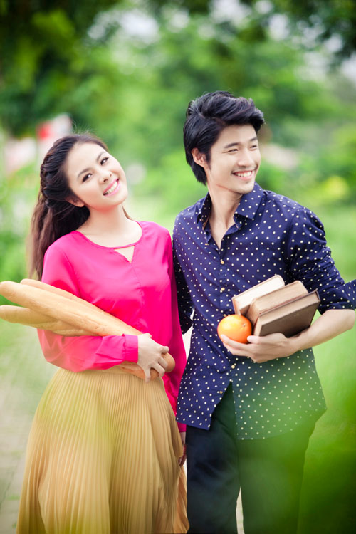 Vân Trang giấu kín chuyện tình yêu - 9