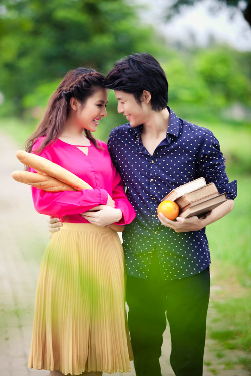 Vân Trang giấu kín chuyện tình yêu - 10