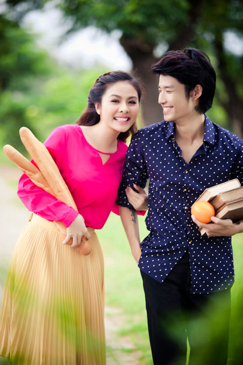 Vân Trang giấu kín chuyện tình yêu - 12