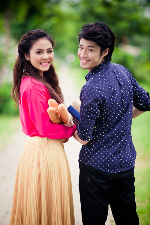 Vân Trang giấu kín chuyện tình yêu - 5