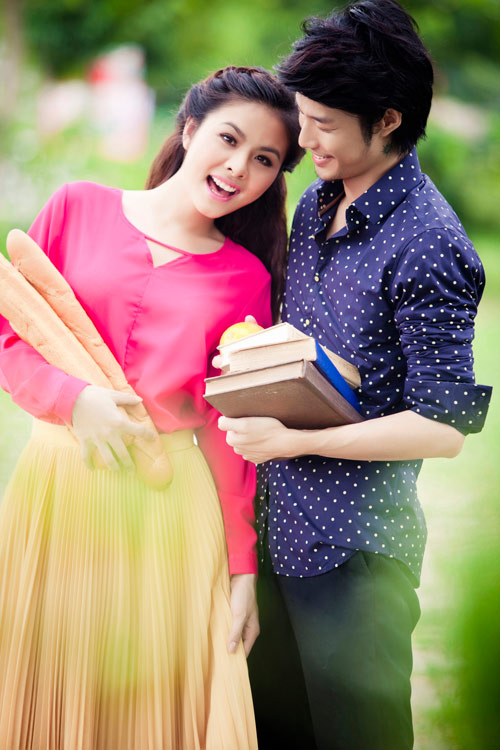 Vân Trang giấu kín chuyện tình yêu - 8