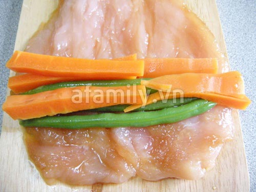 Món ngon từ thịt gà và đậu cô ve - 6