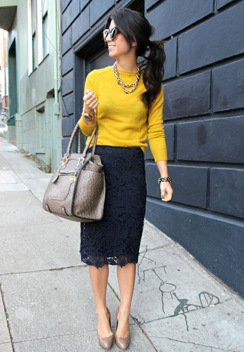 Cập nhật 5 mẫu váy ren mốt nhất thu - 10