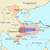 Tin tức trong ngày - Bão số 7 gây mưa to trước khi đổ bộ