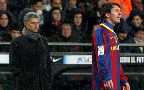 Messi ca ngợi Mourinho và Ronaldo - 1