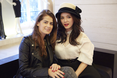 Lý Nhã Kỳ kết thân nhà thiết kế Pháp - 14