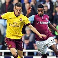 Bóng đá - West Ham - Arsenal: Thăng hoa ở Upton Park