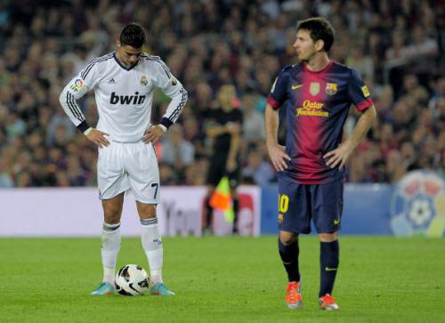 Mou hết lời khen Messi và Ronaldo - 1