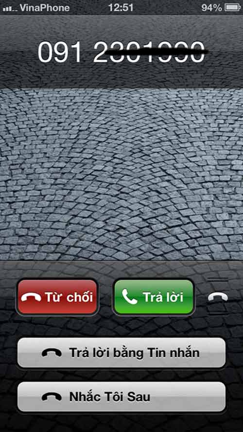 Cách từ chối cuộc gọi lịch sự trên iOS 6 - 2