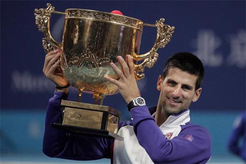 Djokovic muốn soán ngôi Federer sau Thượng Hải Masters - 1