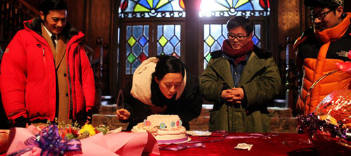 Tử Di đón sinh nhật bên Jang Dong Gun - 5