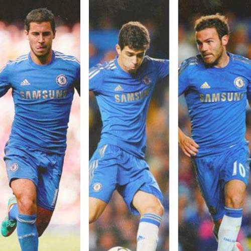 Chelsea: Tam giác chiến Hazard-Oscar-Mata - 1