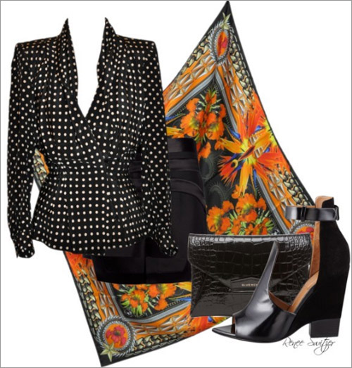 Thêm gợi cảm với chiếc khăn lụa mềm - 13