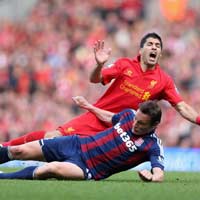 Bóng đá - Biếm họa "kịch sĩ" số 1 TG Luis Suarez