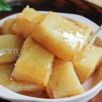 Ẩm thực - Bột sắn dây làm bánh Kuzumochi Nhật