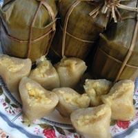 Ẩm thực - Dẻo thơm cốm dẹp Trà Vinh