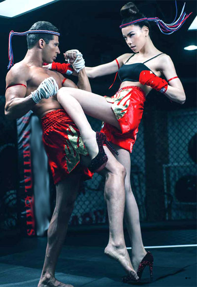 Khi người đẹp hóa thân thành võ sĩ - 14