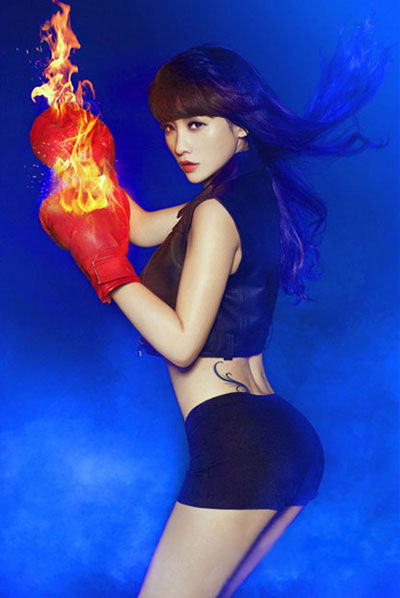 Khi người đẹp hóa thân thành võ sĩ - 16