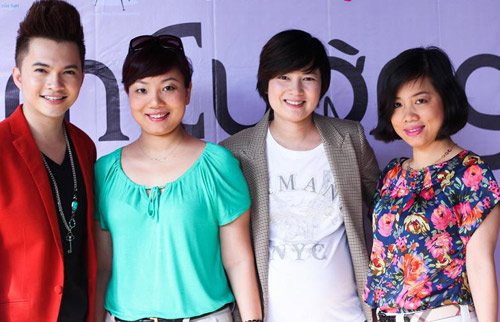 Thúy Vinh bầu lớn vẫn nhanh nhẹn - 3