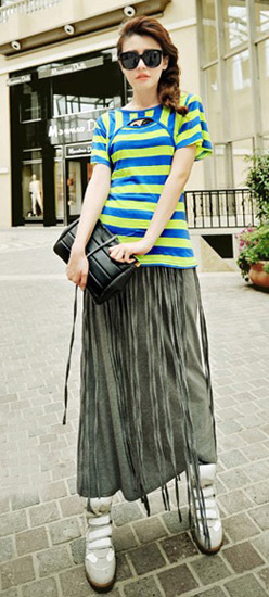 Tinh nghịch xuống phố với mốt "te tua" - 3