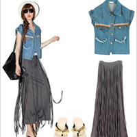 Xu hướng thời trang - Tinh nghịch xuống phố với mốt "te tua"