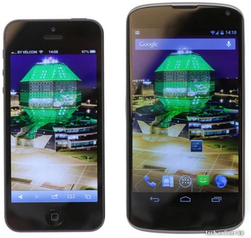 LG Nexus đọ dáng với iPhone 5 - 2
