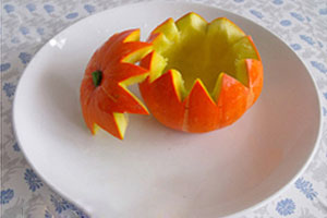 Ngon bổ món gà hấp bí ngô - 2