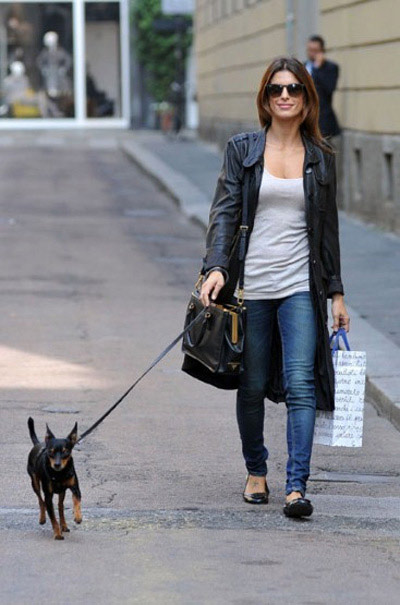 Ngắm cún cưng dễ thương của các siêu mẫu - 11