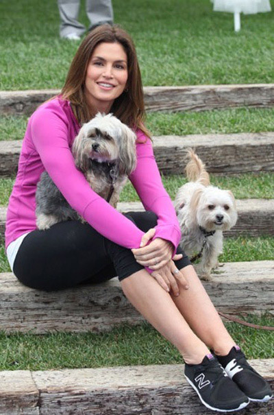 Ngắm cún cưng dễ thương của các siêu mẫu - 12