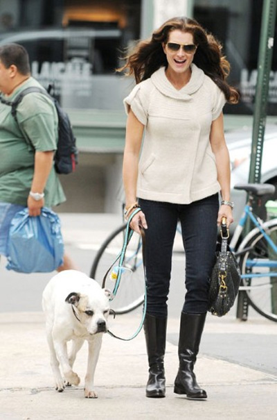 Ngắm cún cưng dễ thương của các siêu mẫu - 14