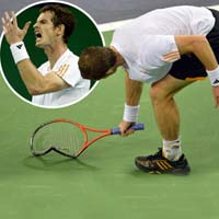 Tennis 8: Djokovic & Murray thi… đập vợt